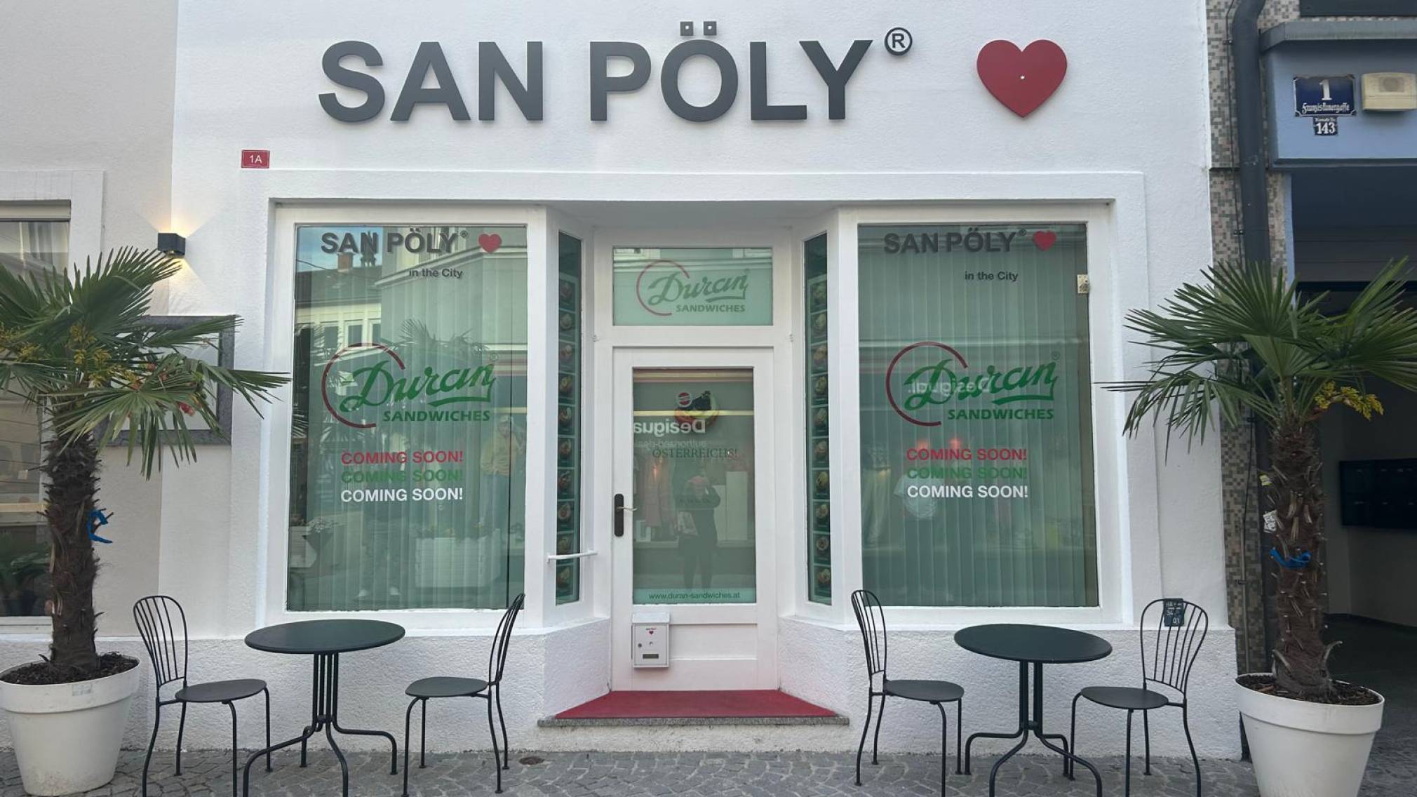 San Pöly Brötchen Store in St. Pölten. Foto: Marketing St. Pölten GmbH